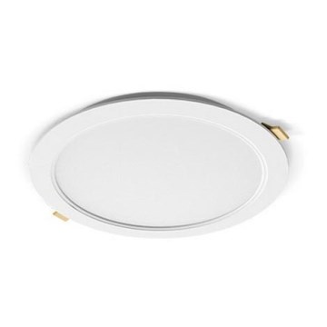 LED вбудований стельовий світильник для ванної кімнати ATUEL LED/9W/230V 4000K діаметр 12,8 см IP54