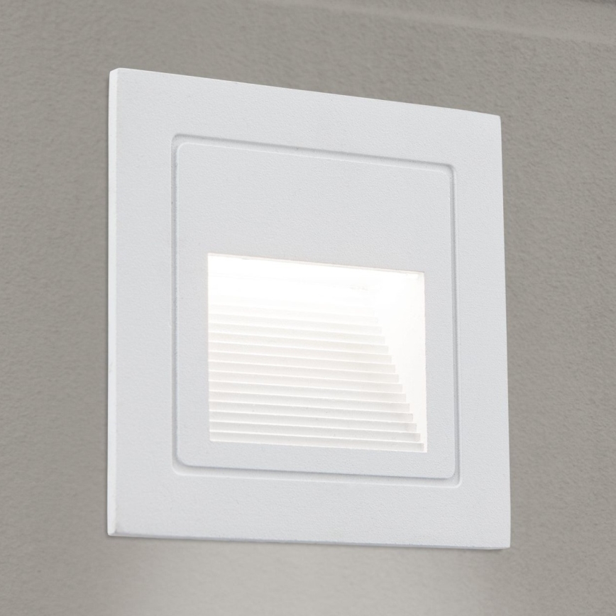 LED Вбудований світильник LORO LED/2W/230V IP65 білий