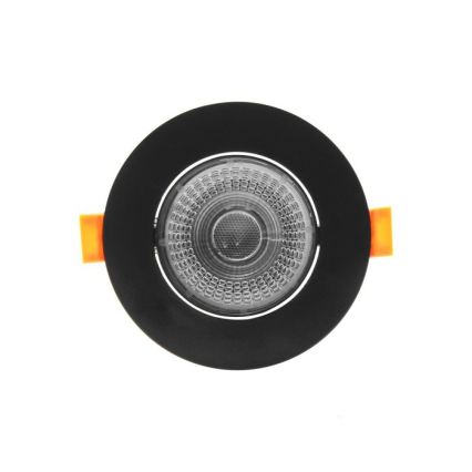 LED вбудований точковий світильник BRINO LED/3/5/7W/230V 3000/4000/6500K чорний