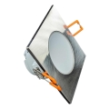 LED встраиваемый потолочный светильник для ванной BONO LED/8W/230V 4000K IP65 матовый хром