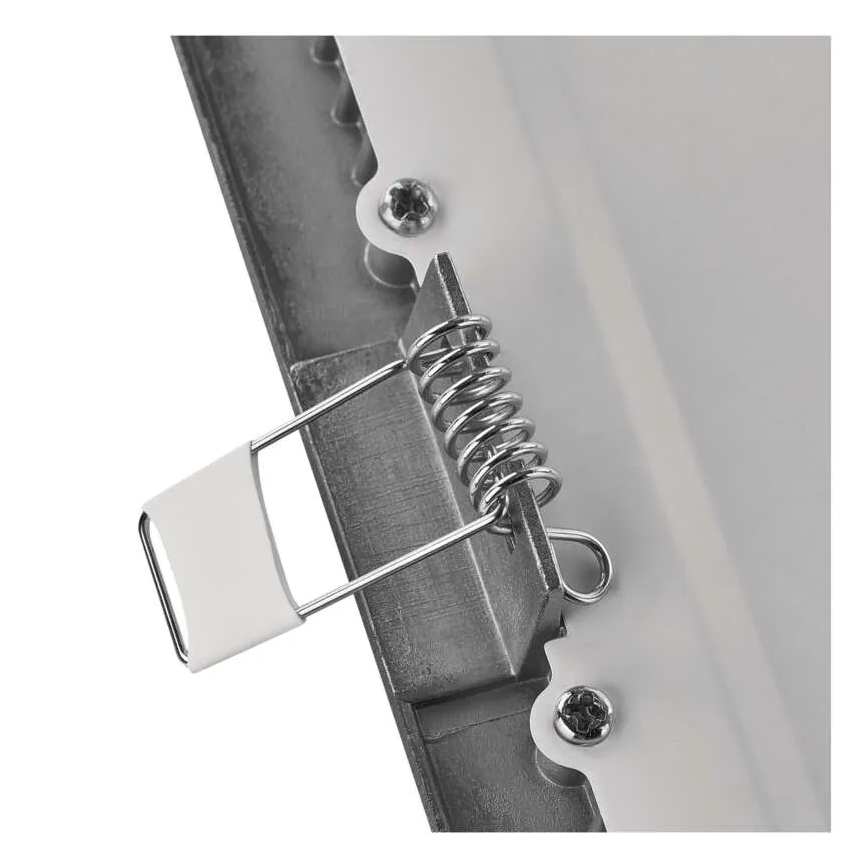 LED встраиваемый потолочный светильник NEXXO LED/18Вт/230В 3000/3500/4000K серебристый 22,5x22,5 см