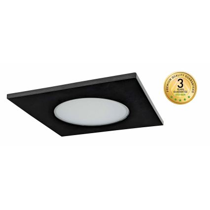 LED встраиваемый потолочный светильник для ванной BONO LED/5W/230V 3000K IP65 черный
