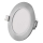 LED встраиваемый светильник NEXXO LED/7W/230V 3000/3500/4000K, серебристый, диаметр 12 см