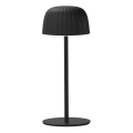 LED Вулична акумуляторна настільна лампа з регулюванням яскравості VIVIEN LED/3W/5V 2700K 1600 mAh IP54 чорний