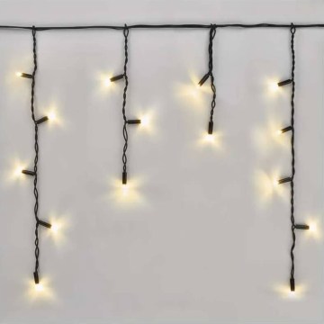 LED Вулична гірлянда 50xLED/3x0,4m IP44 тепла біла