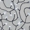 LED вулична різдвяна гірлянда 100xLED/10m IP44 холодно-біле світло