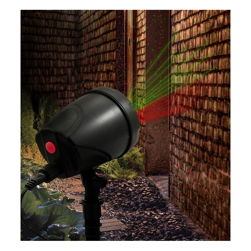 LED Вуличний лазерний проєктор LED/5W/230V IP44