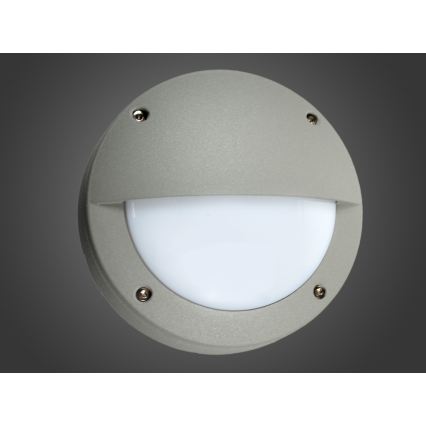 LED вуличний настінний світильник JORDI, 3 Вт/230 В, IP54, сірий