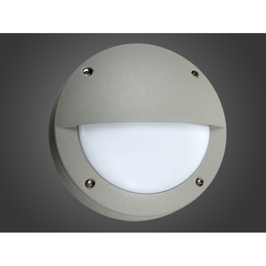 LED вуличний настінний світильник JORDI, 3 Вт/230 В, IP54, сірий