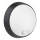LED Вуличний настінний світильник з датчиком LED/12W/230V 3000/4000/6500K IP65 чорний
