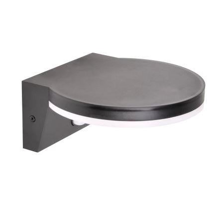 LED Вуличний настінний світильник з датчиком TESA LED/10W/230V IP54 чорний