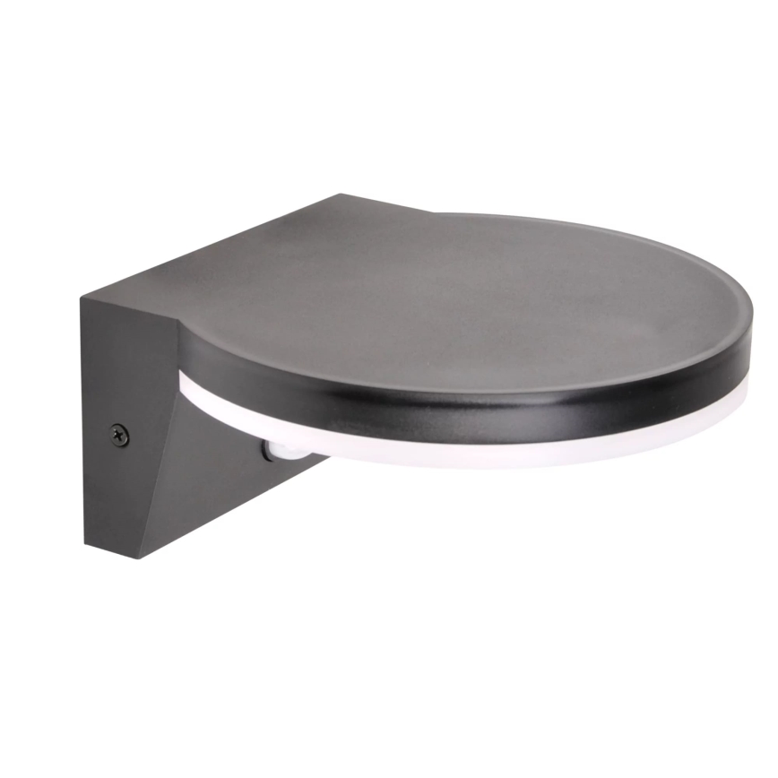 LED Вуличний настінний світильник з датчиком TESA LED/10W/230V IP54 чорний