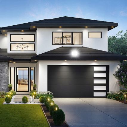 LED вуличний прожектор LED/50W/230V 4500K IP65 чорний