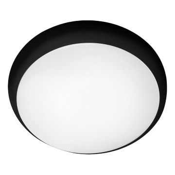 LED Вуличний стельовий світильник з регулюванням яскравості STROPY LED/12/15/18/22W/230V 3000/4000/6000K IP65 чорний