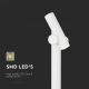 LED Вулична гнучка лампа LED/4W/230V 3000K IP44 100 см білий