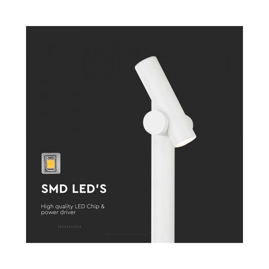 LED Вулична гнучка лампа LED/4W/230V 4000K IP44 100 см білий