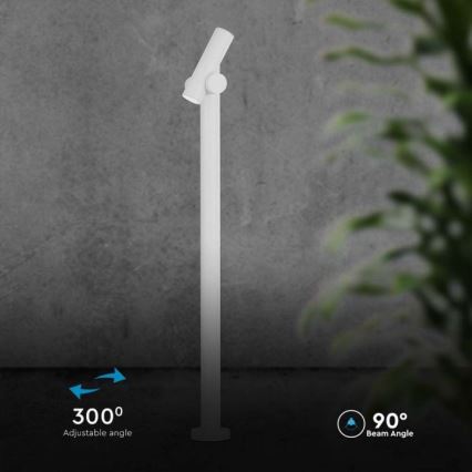 LED Вулична гнучка лампа LED/4W/230V 4000K IP44 100 см білий