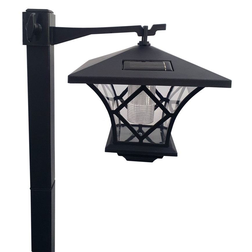 LED Вулична лампа на сонячній батареї 3в1 LED/1,2V IP44 чорний