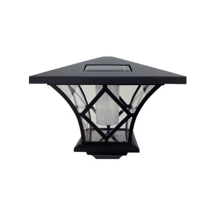 LED Вулична лампа на сонячній батареї 3в1 LED/1,2V IP44 чорний