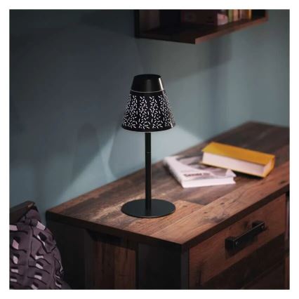 LED Вулична настільна акумуляторна лампа з регулюванням яскравості LED/4,2W/5V 2200mAh IP44