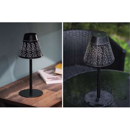 LED Вулична настільна акумуляторна лампа з регулюванням яскравості LED/4,2W/5V 2200mAh IP44