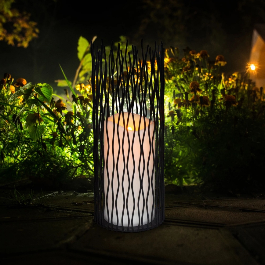 LED Вуличний декоративний світильник NYBORG LED/2xAA 35 см IP44 теплий білий