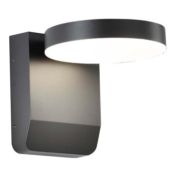 LED Вуличний настінний гнучкий світильник LED/17W/230V IP65 4000K чорний