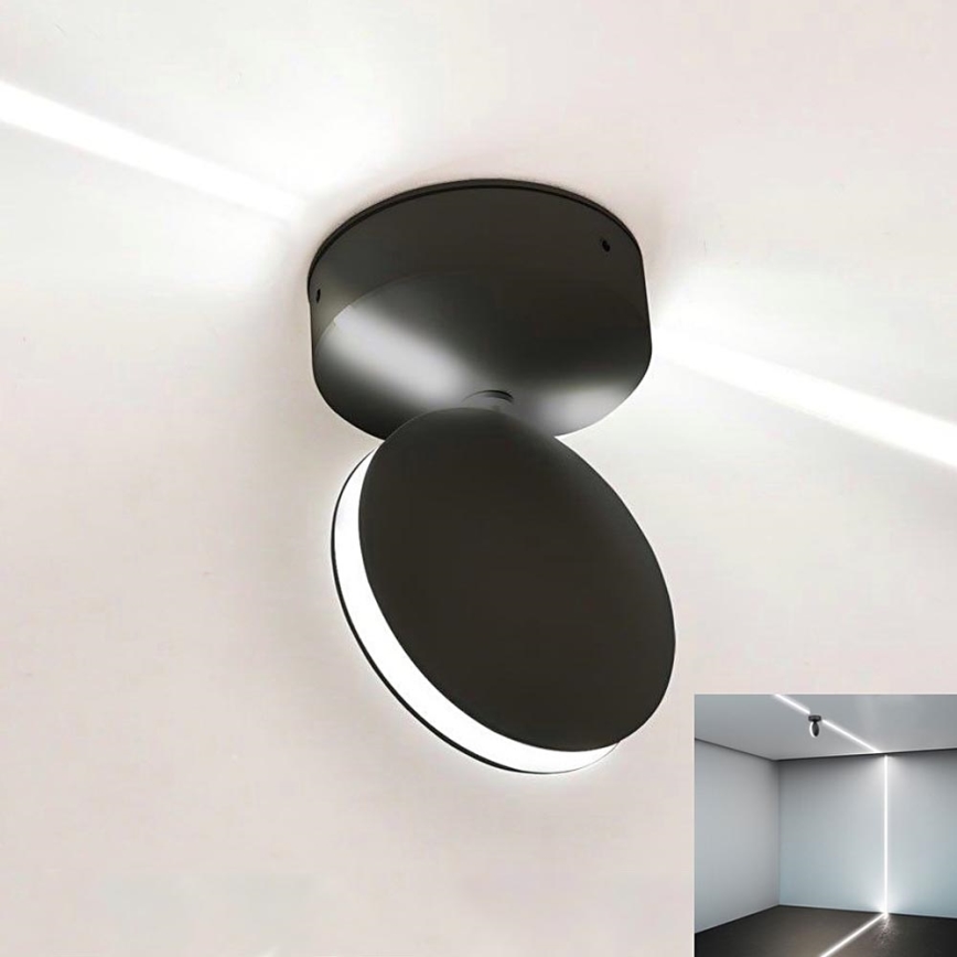 LED Вуличний настінний гнучкий світильник LED/7W/230V 4000K IP65 чорний