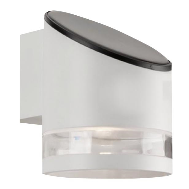 LED Вуличний настінний світильник на сонячній батареї LED/1W/3,7V 3000K IP54 білий