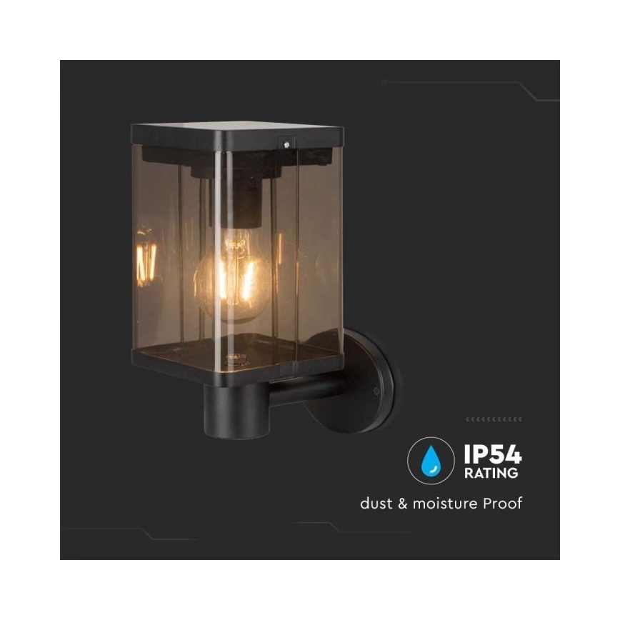 LED Вуличний настінний світильник на сонячній батареї з датчиком LED/2,5W/3,7V 3000K IP54