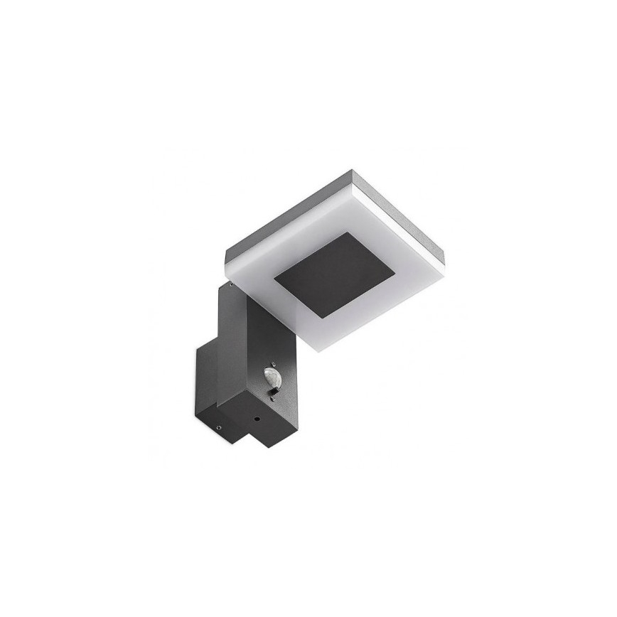 LED Вуличний настінний світильник на сонячній батареї з датчиком LED/5,5W/3,7V 3000K IP54 2200 mAh