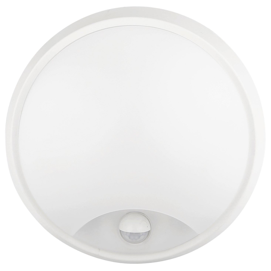 LED Вуличний настінний світильник з датчиком LED/12W/230V 3000/4000/6500K IP65