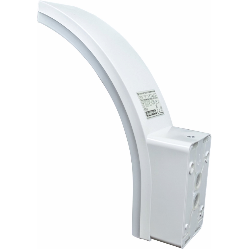 LED Димований вуличний настінний світильник з датчиком руху та сутінків LED/12/15/20W/230V IP65 білий