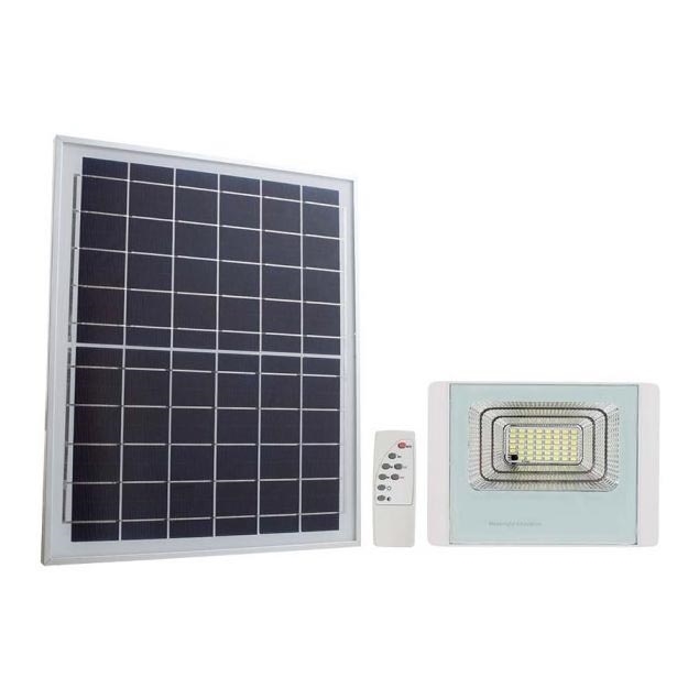LED Вуличний прожектор на сонячній батареї LED/12W/3,2V IP65 4000K 5000 mAh + пульт дистанційного керування