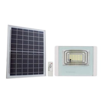 LED Вуличний прожектор на сонячній батареї LED/20W/3,2V IP65 4000K + пульт дистанційного керування