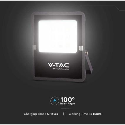 LED Вуличний прожектор на сонячній батареї LED/6W/3,2V 6400K IP65 4000 mAh + пульт дистанційного керування