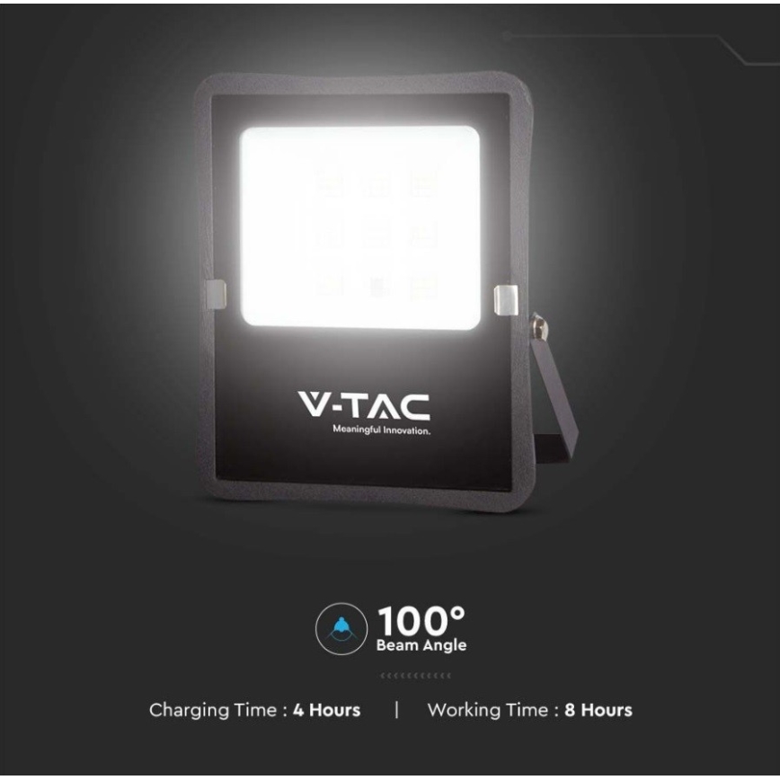 LED Вуличний прожектор на сонячній батареї LED/6W/3,2V 6400K IP65 4000 mAh + пульт дистанційного керування