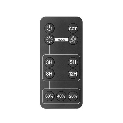 LED Вуличний прожектор на сонячній батареї з датчиком LED/30W/6,4V IP65 3000/4000K + пульт дистанційного керування