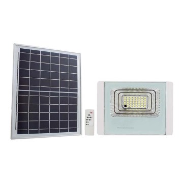 LED Вуличний прожектор на сонячній батарєї LED/20W/3,2V IP65 6400K + пульт дистанційного керування