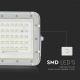 LED Вуличний  прожектор на сонячній батареї з регулюванням яскравості LED/10W/3,2V IP65 6400K білий + пульт дистанційного керування