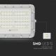 LED Вуличний  прожектор на сонячній батареї з регулюванням яскравості LED/15W/3,2V IP65 4000K білий + пульт дистанційного керування