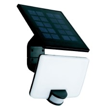LED Вуличний прожектор на сонячній батареї з датчиком LED/10W/3,7V 4000K IP54 3000 mAh