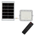 LED Вуличний  прожектор на сонячній батареї з регулюванням яскравості LED/6W/3,2V IP65 4000K білий + пульт дистанційного керування