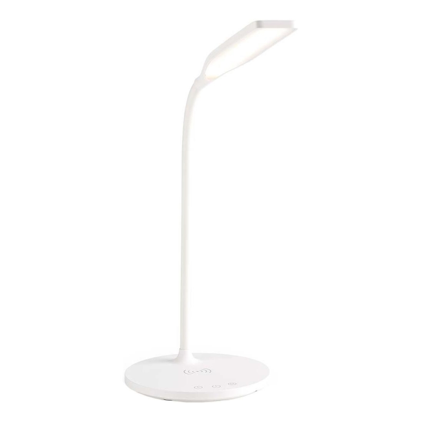 LED з регулюванням яскравості сенсорна flexibilní настільна лампа з 15W bezdrátovým зарядкою Qi LED/5,5W/230V 2700-6500K білий