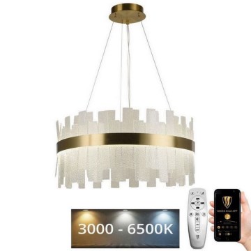 LED з регулюванням яскравості кришталева люстра підвісна LED/40W/230V 3000-6500K + пульт дистанційного керування