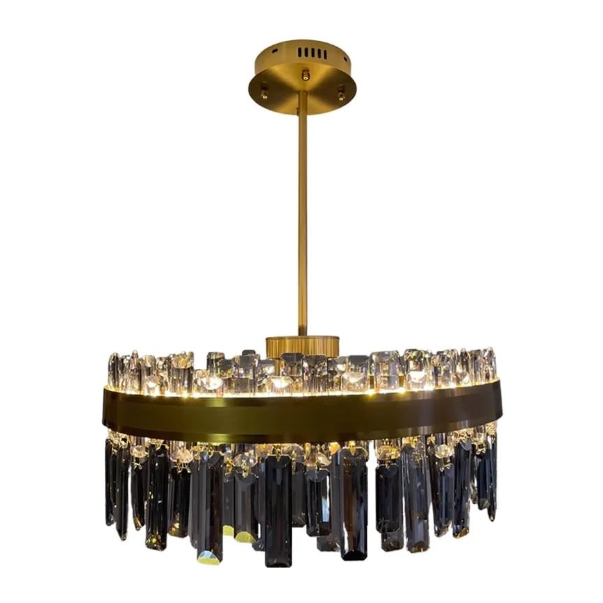 LED з регулюванням яскравості кришталевий люстра na tyči LED/80W/230V 3000-6500K + пульт дистанційного керування