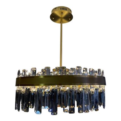 LED з регулюванням яскравості кришталевий люстра na tyči LED/80W/230V 3000-6500K + пульт дистанційного керування