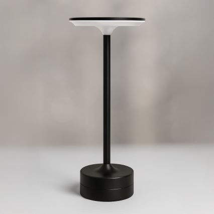 LED Зарядна сенсорна настільна лампа TAVOLO LED/2,5W/5V 2400 mAh 3000-6000K чорна