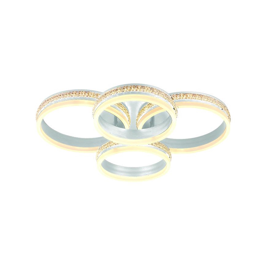 LED затемнювана накладна люстра LED/150W/230V 3000-6500K + з пультом дистанційного керування