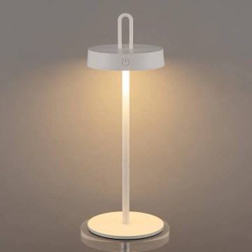 LED затемнювана зовнішня акумуляторна сенсорна настільна лампа SHINE LED/1,5W/3,7V 3000 mAh IP44 біла